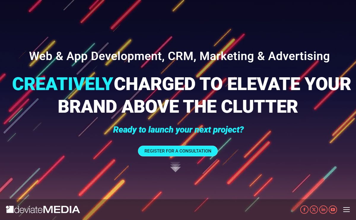 Top San Diego Digital Marketing, SEO, Web Design, & AI Consulting Services - Deviate Media