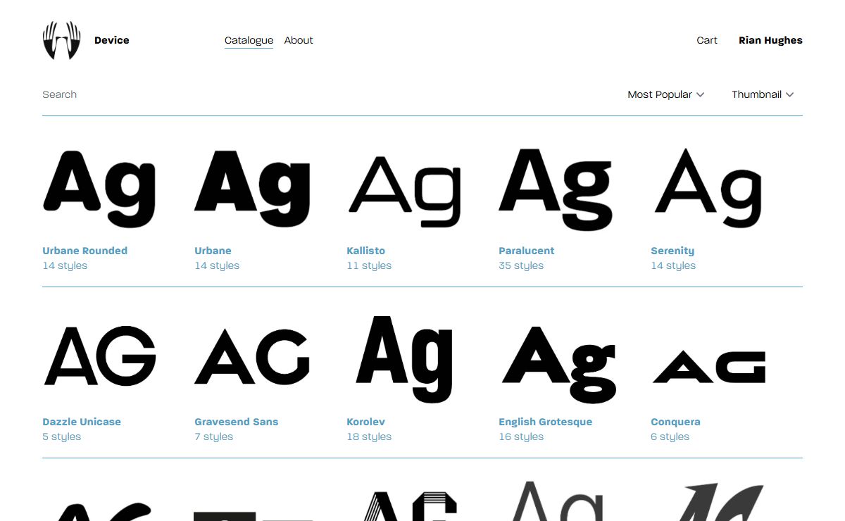 Device Fonts
