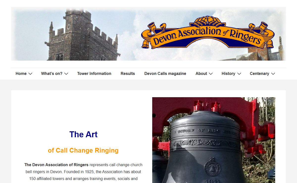 Devon Association of Ringers – The Art of Call Change Ringing
