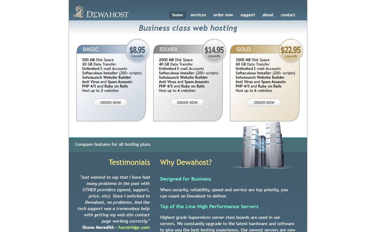 Dewahost - Web Hosting, Reseller Hosting, and Domain Registration Service