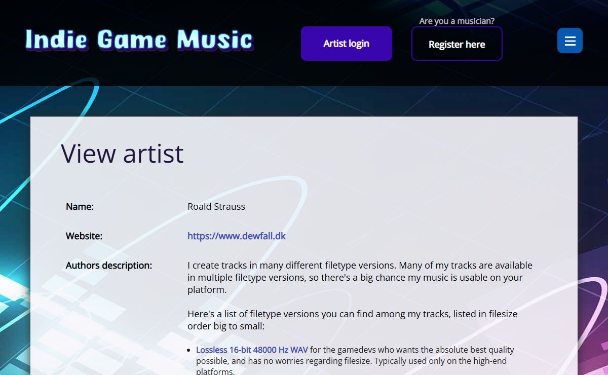 IndieGameMusic.com - The Music Resource For The Indie Game Developer