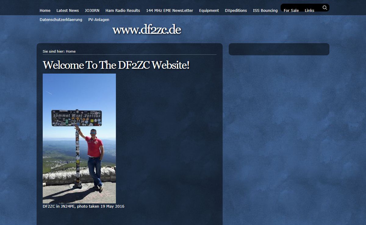 Welcome To The DF2ZC Website!