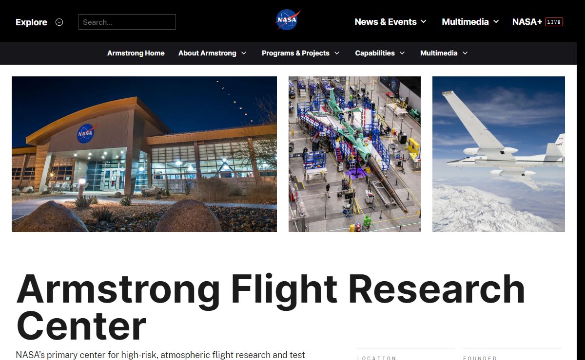 Armstrong Flight Research Center - NASA