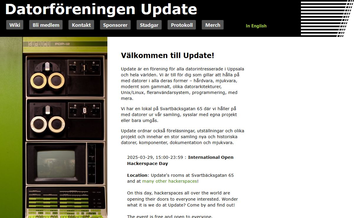 Datorföreningen Update