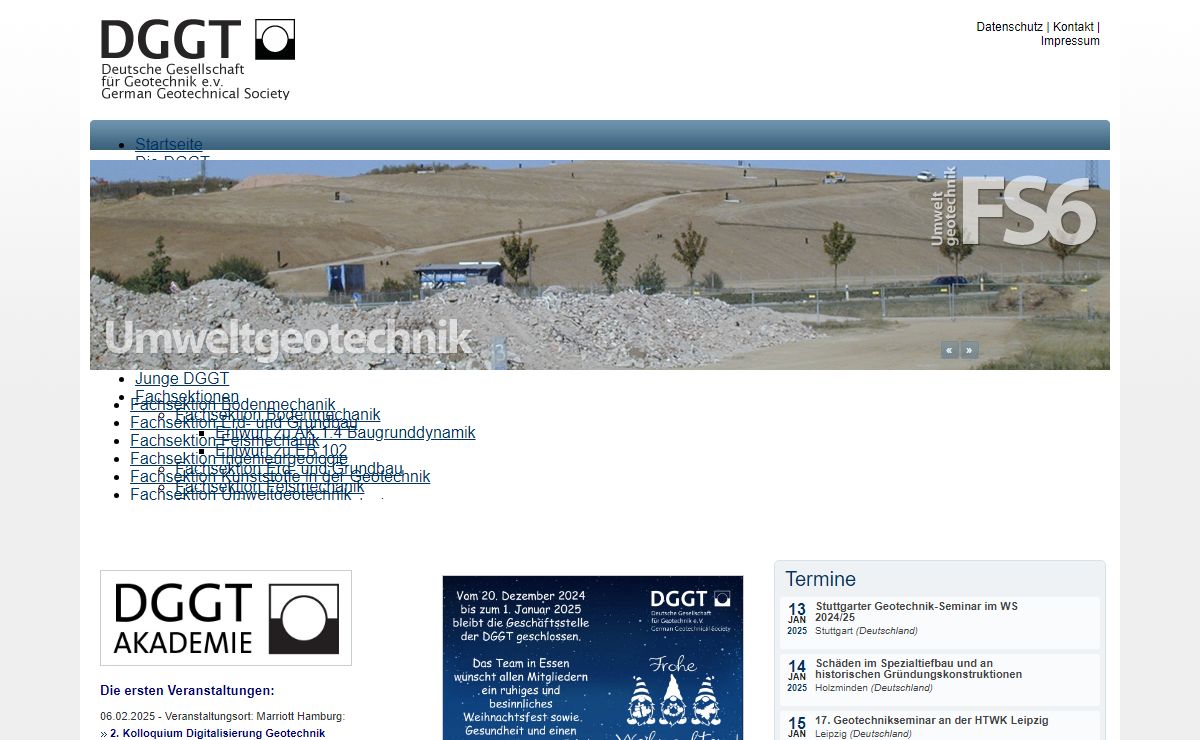Deutsche Gesellschaft für Geotechnik / DGGT