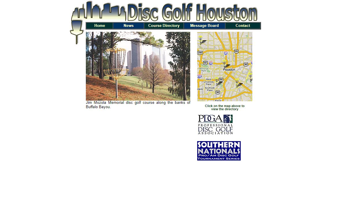 Disc Golf Houston