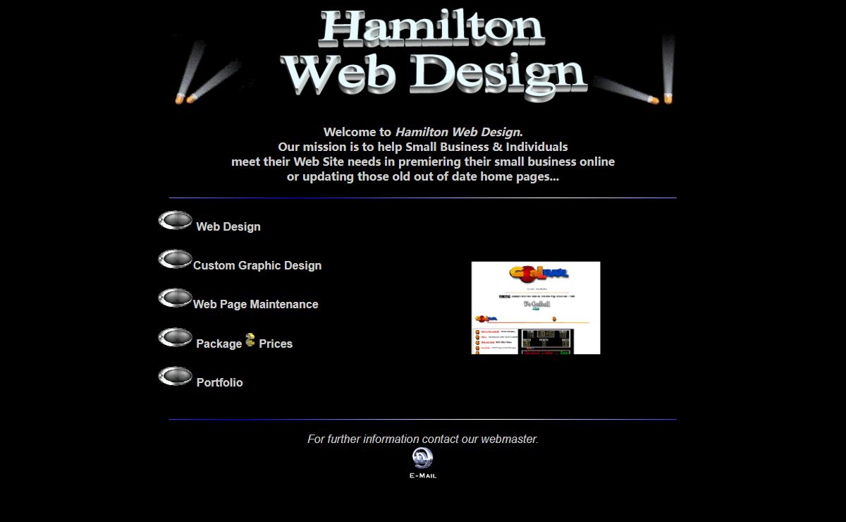 Hamilton Web Design