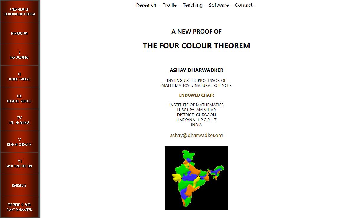 Four Color Theorem