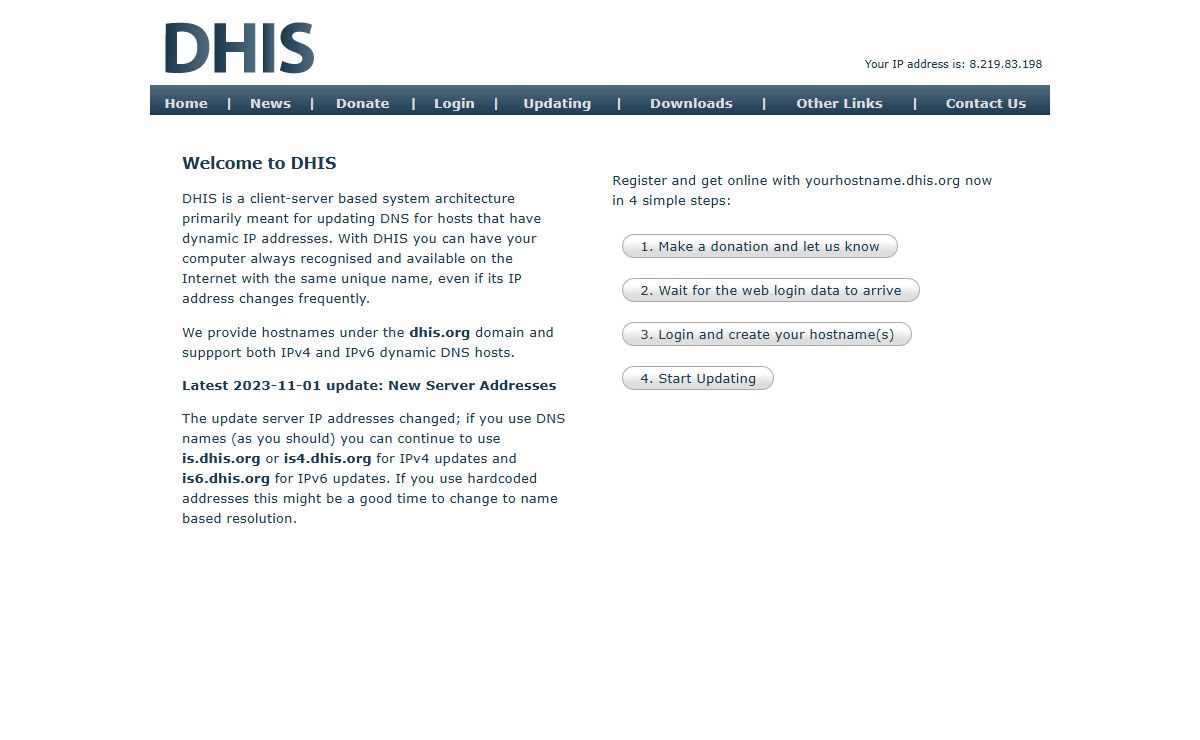 Dynamic Host Information Services