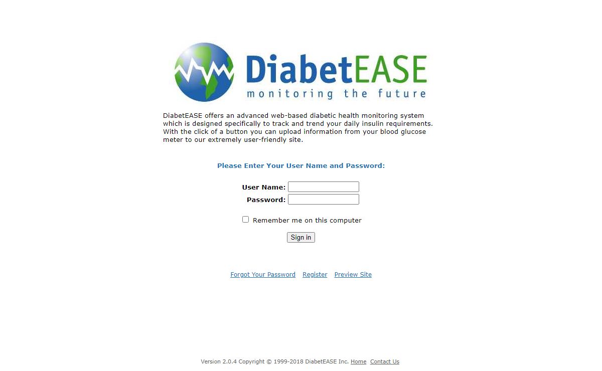 DiabetEASE - Your Online Diabetes Managemenet Solution