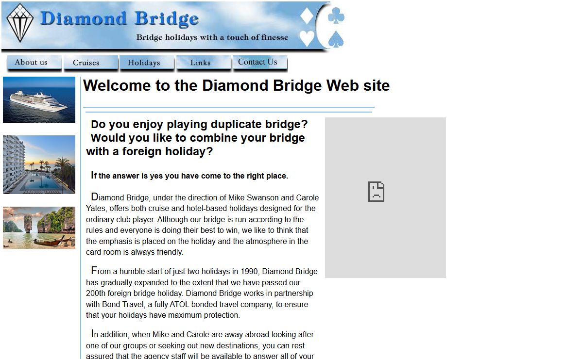 Diamond Bridge Holidays