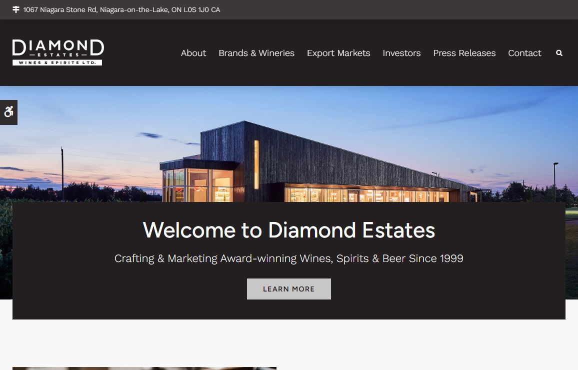 Home | Diamond Estates Wines & Spirits LTD