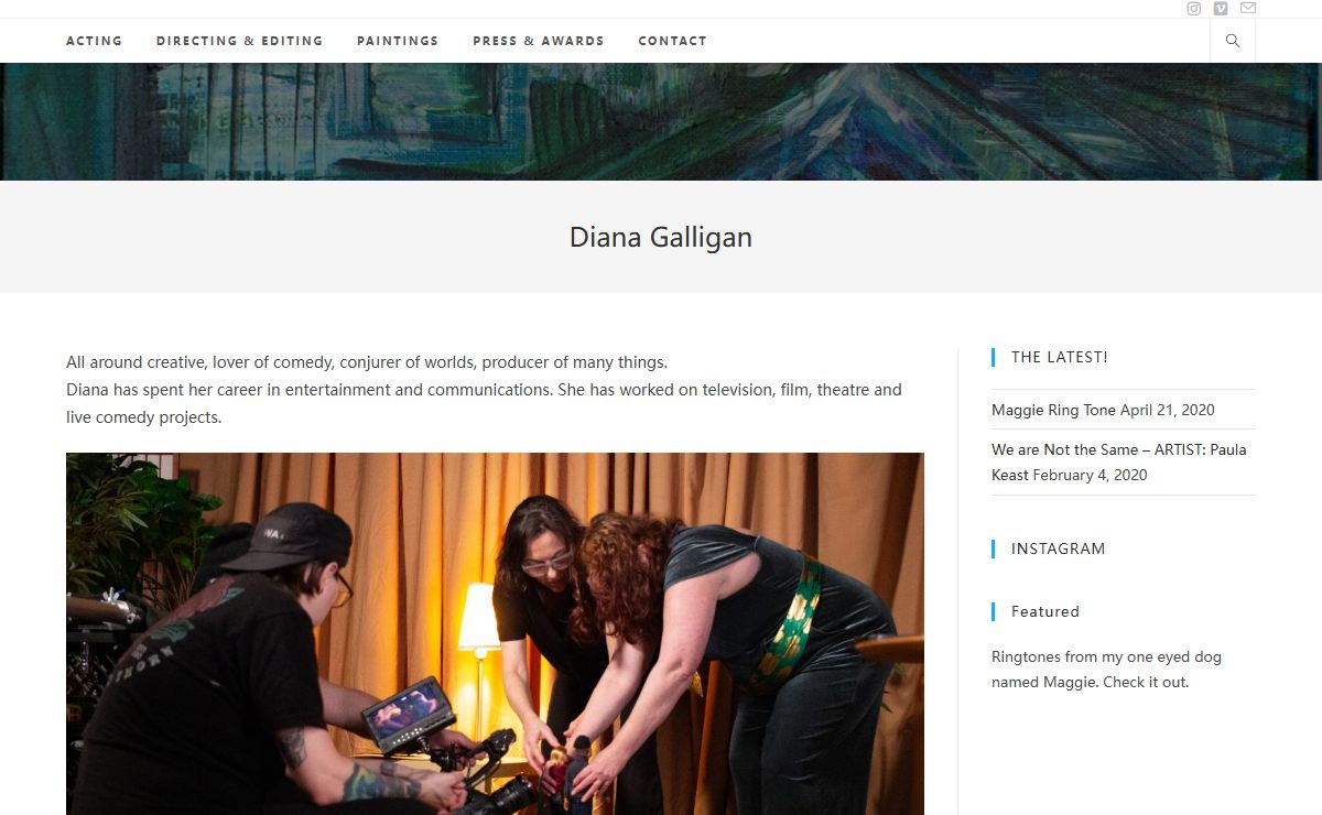 Diana Galligan – Producer Director Editor Writer