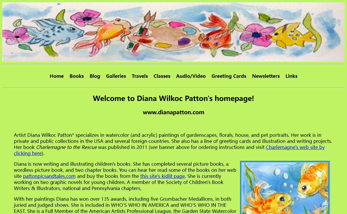 Diana Patton Artist - Home page