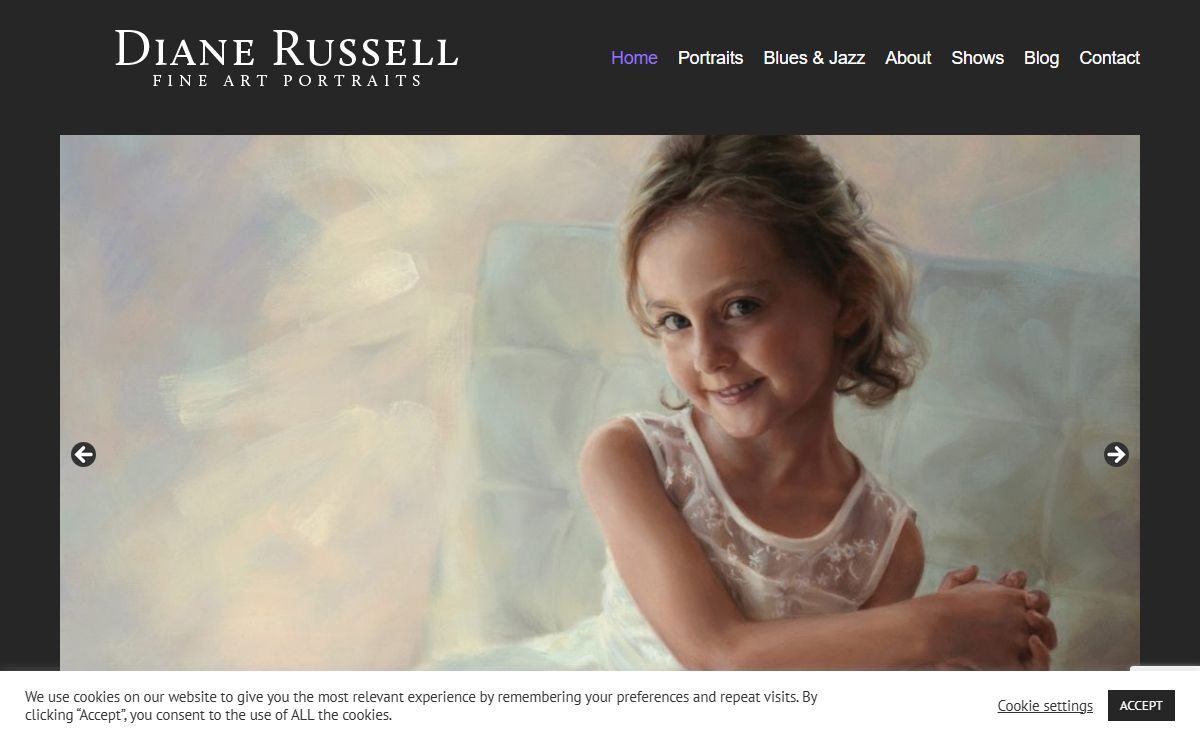 Diane Russell Art - Fine Art Portraits - Portland, OR