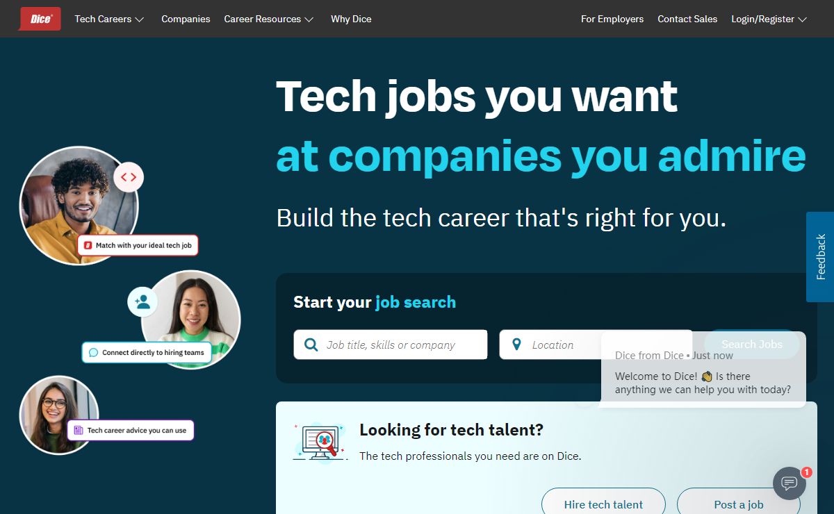 Find Jobs in Tech | Dice.com