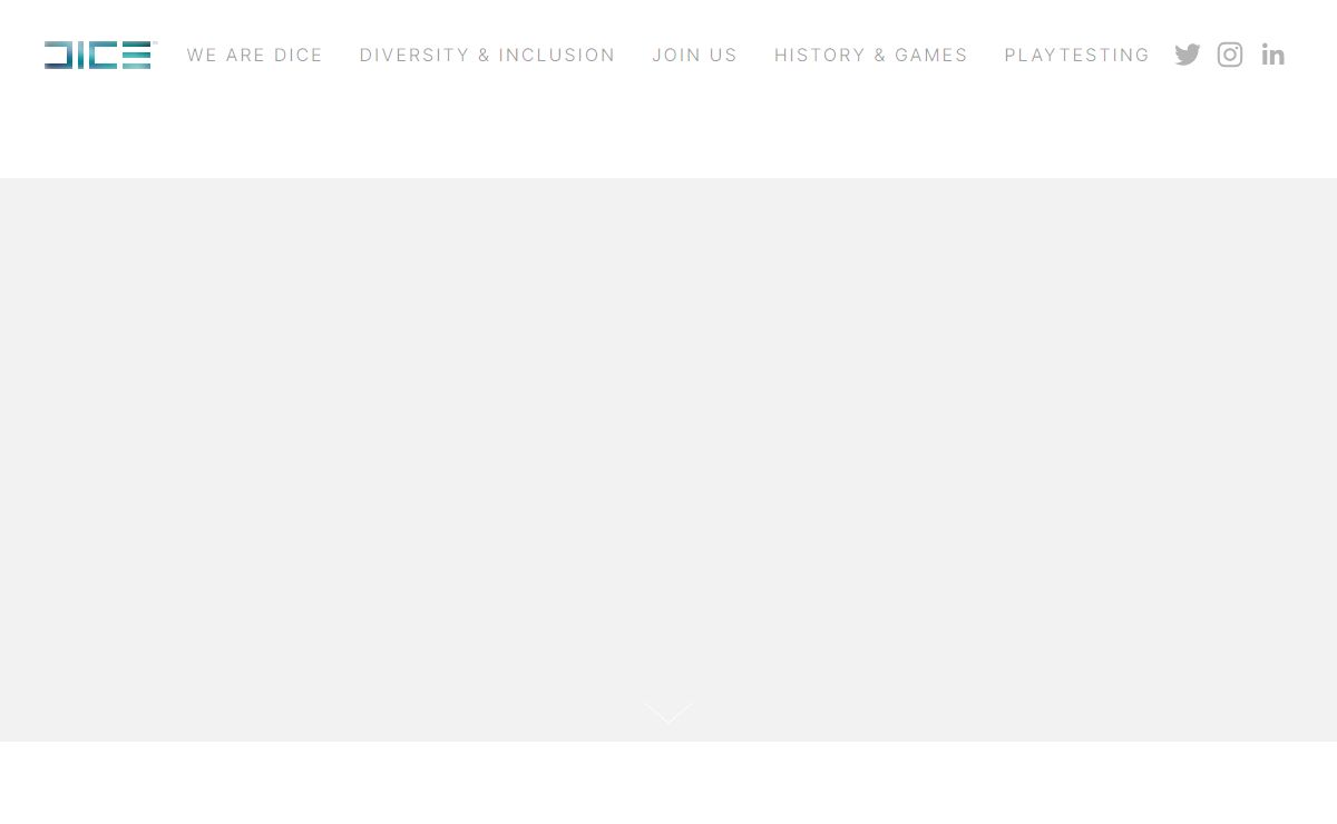 DICE - We exist to push the boundaries of creative entertainment