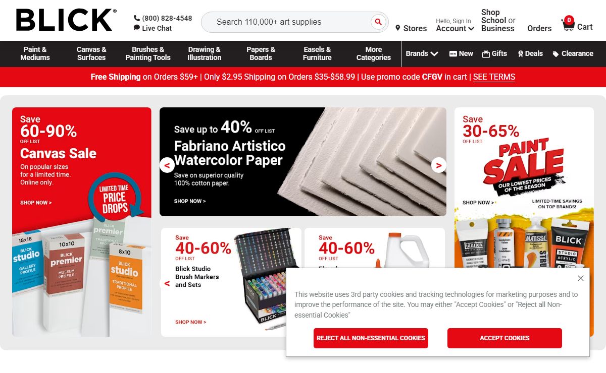 Art Supplies | BLICK Art Materials