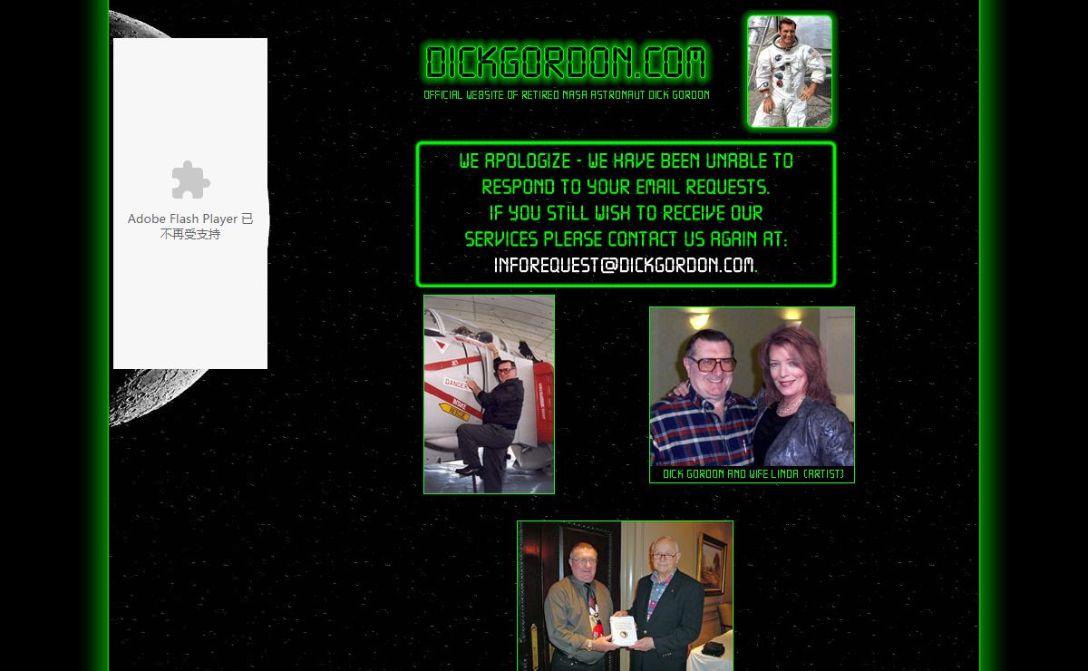 The Official Dick Gordon Web Site - www.DickGordon.com