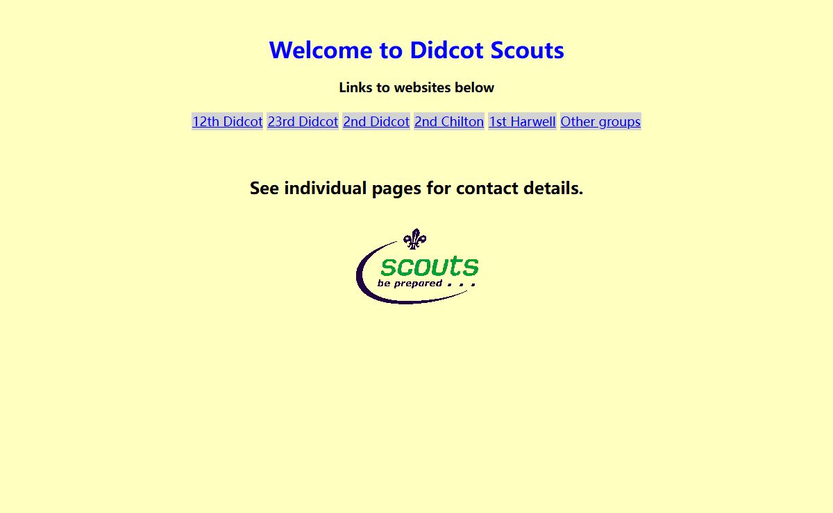 Didcot Scouts