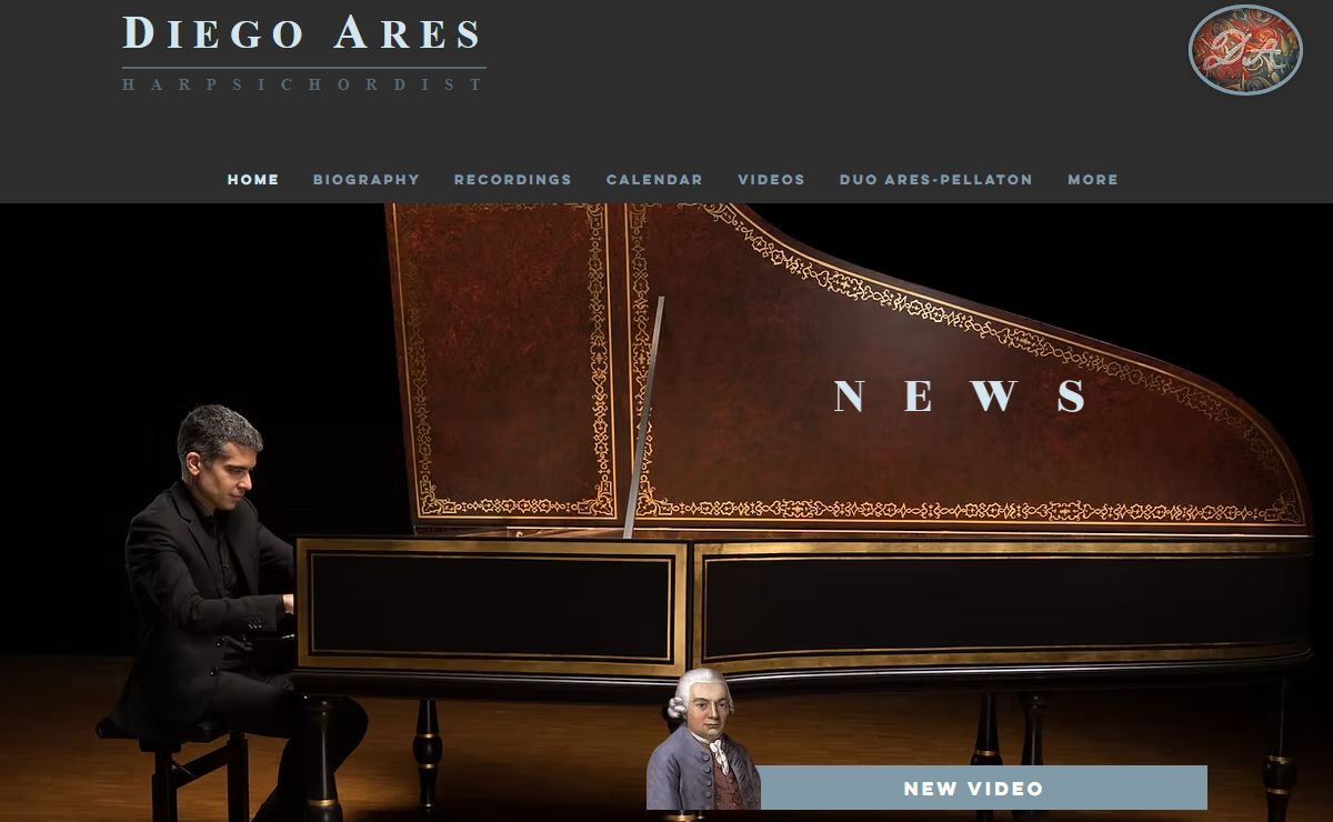 Diego Ares - Harpsichordist