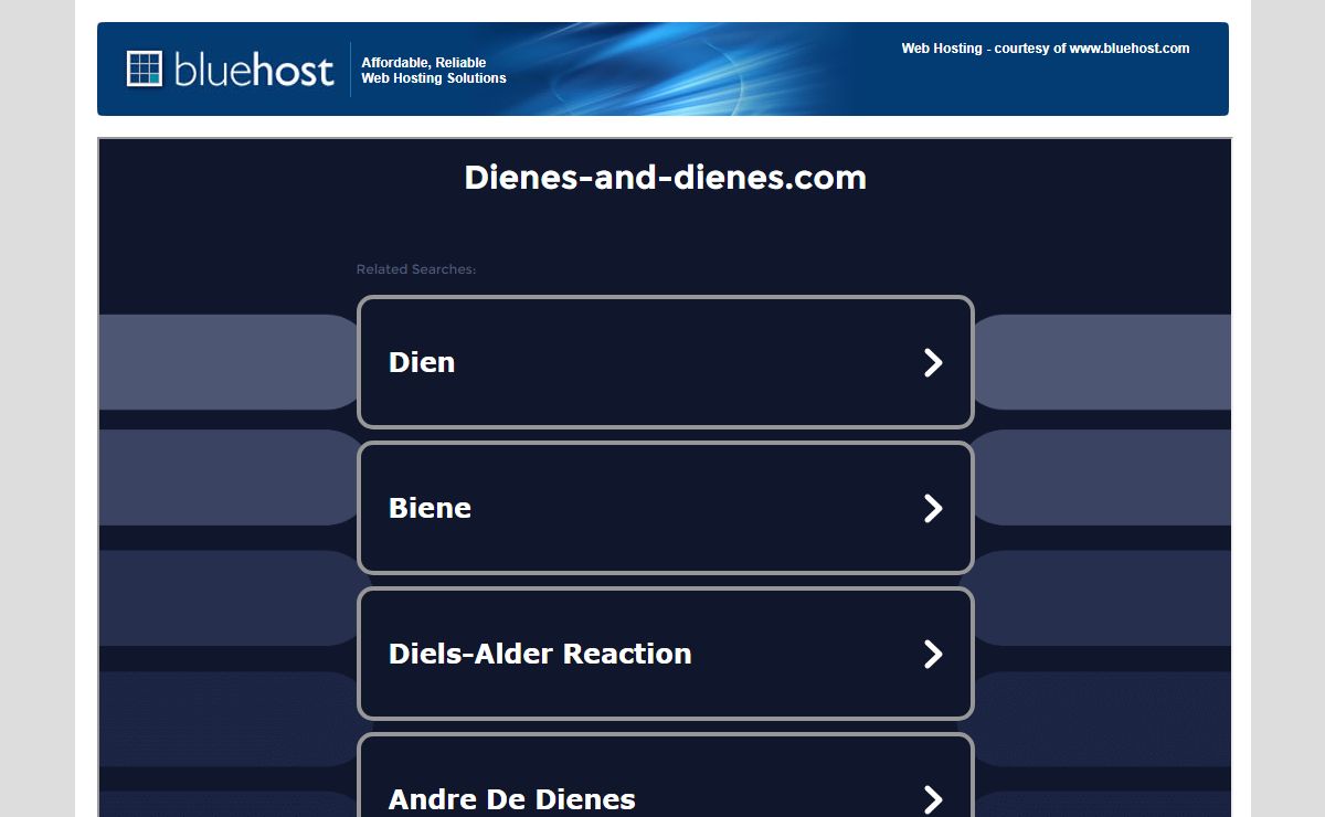 Welcome dienes-and-dienes.com - BlueHost.com