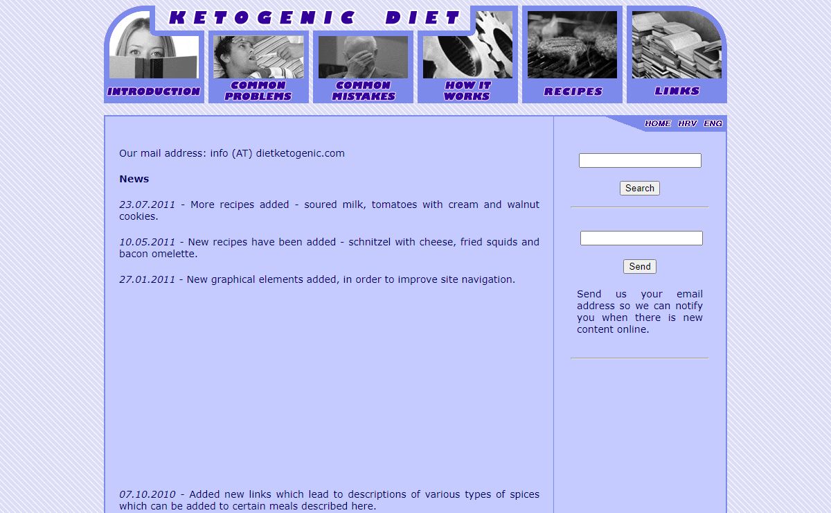 Ketogenic diet - News