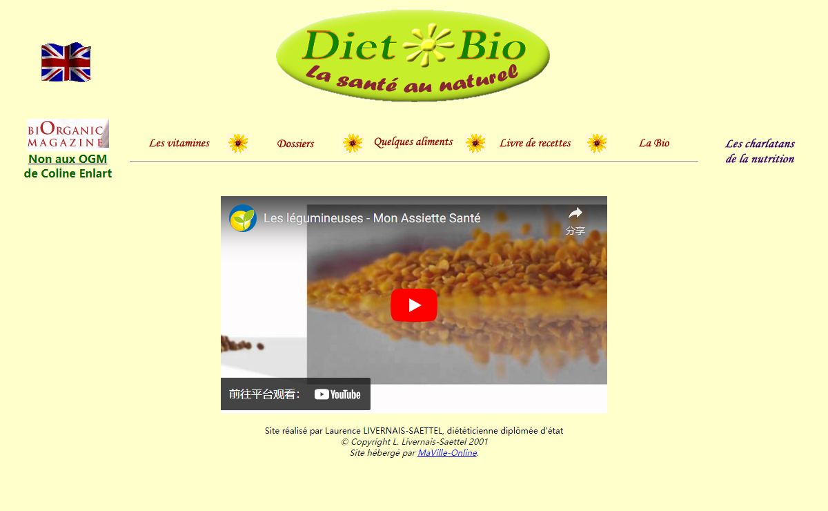 DietOBio : la santé au naturel
