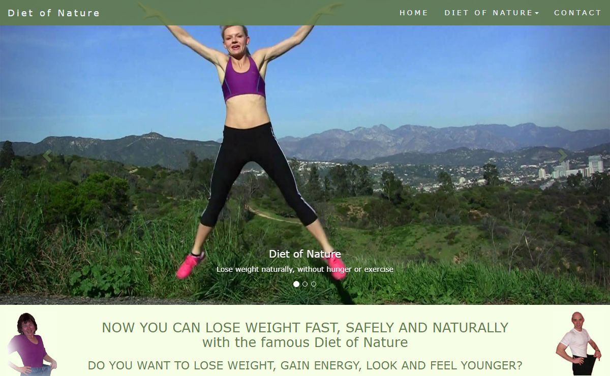 Diet of Nature, Fast Diet, Natural Diet Book, Natural Weight Loss