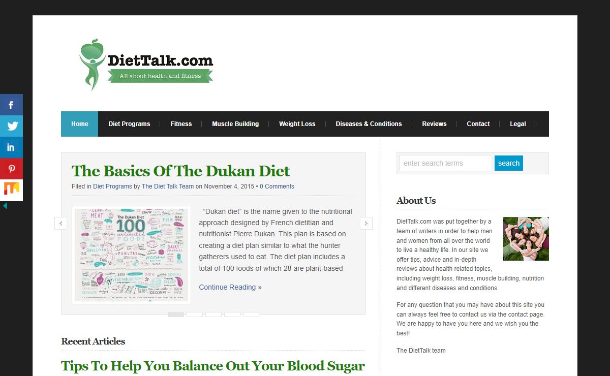 DietTalk.com - All About Health And Fitness