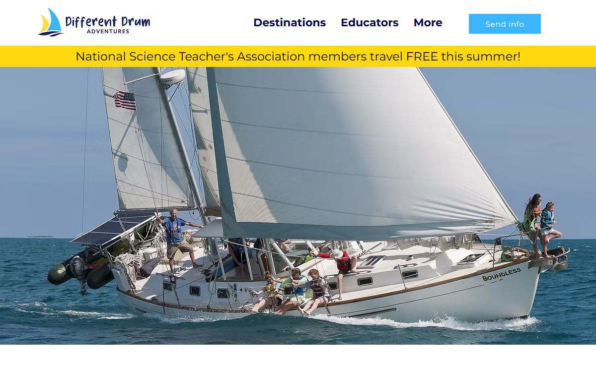 Different Drum Sailing Adventures | Education