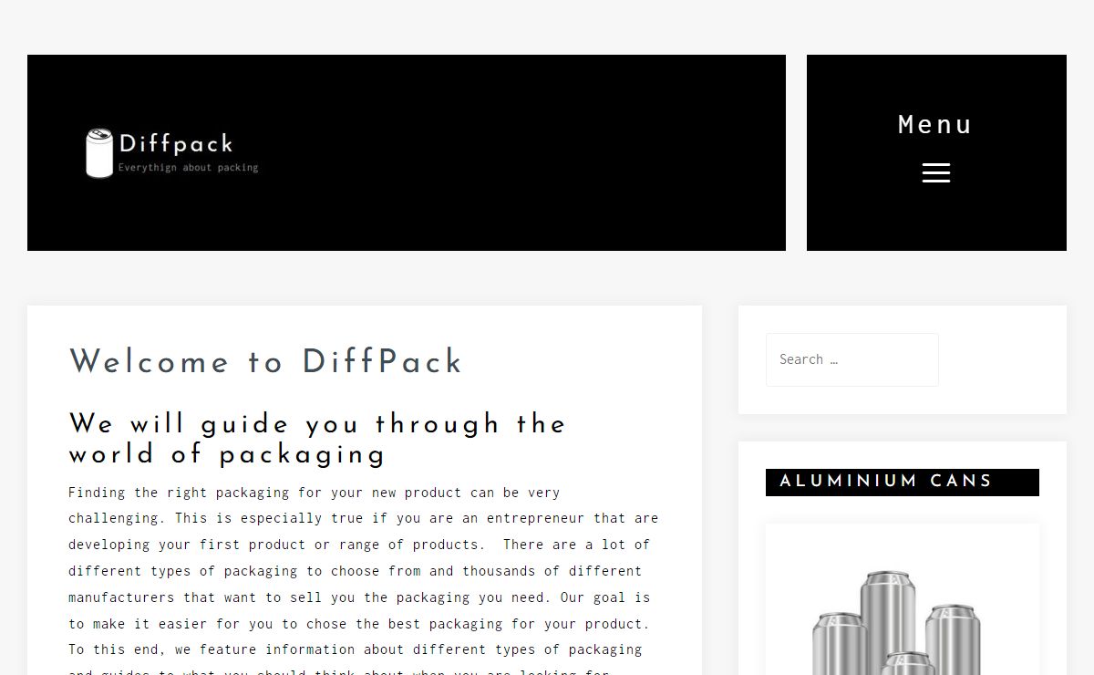 Welcome to DiffPack