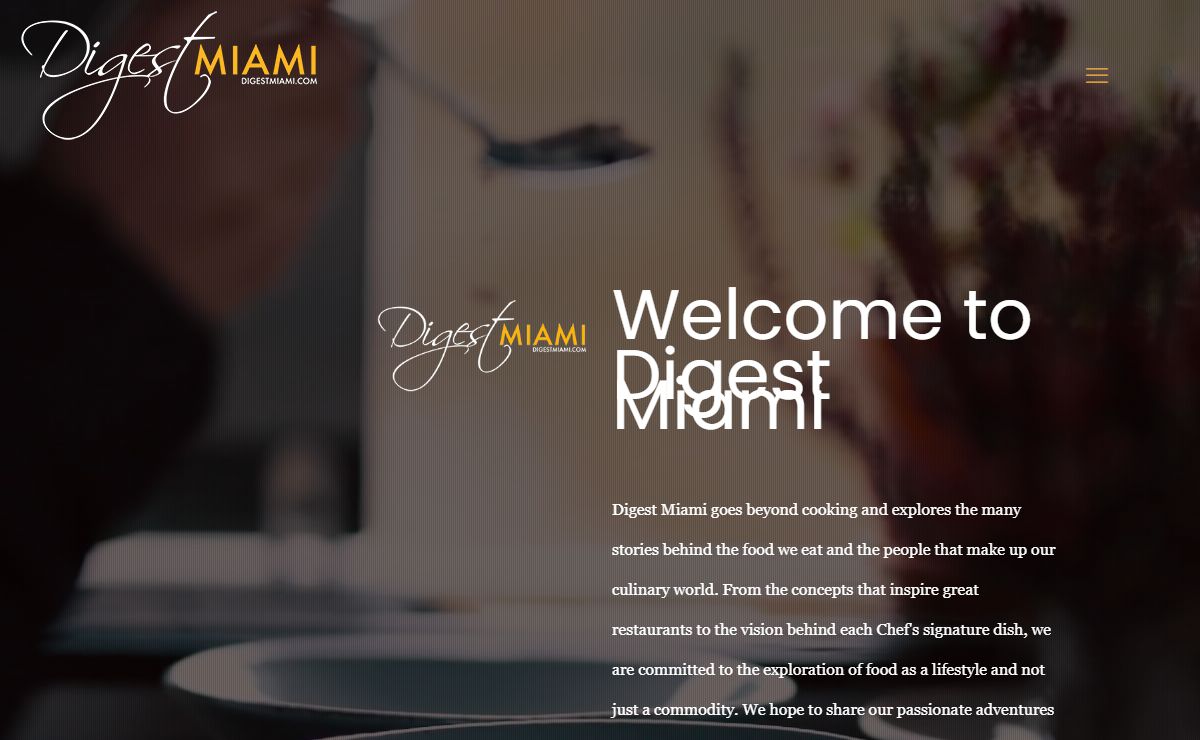 Digest Miami: Guide to Miami's finest restaurants, chefs, cocktail bars