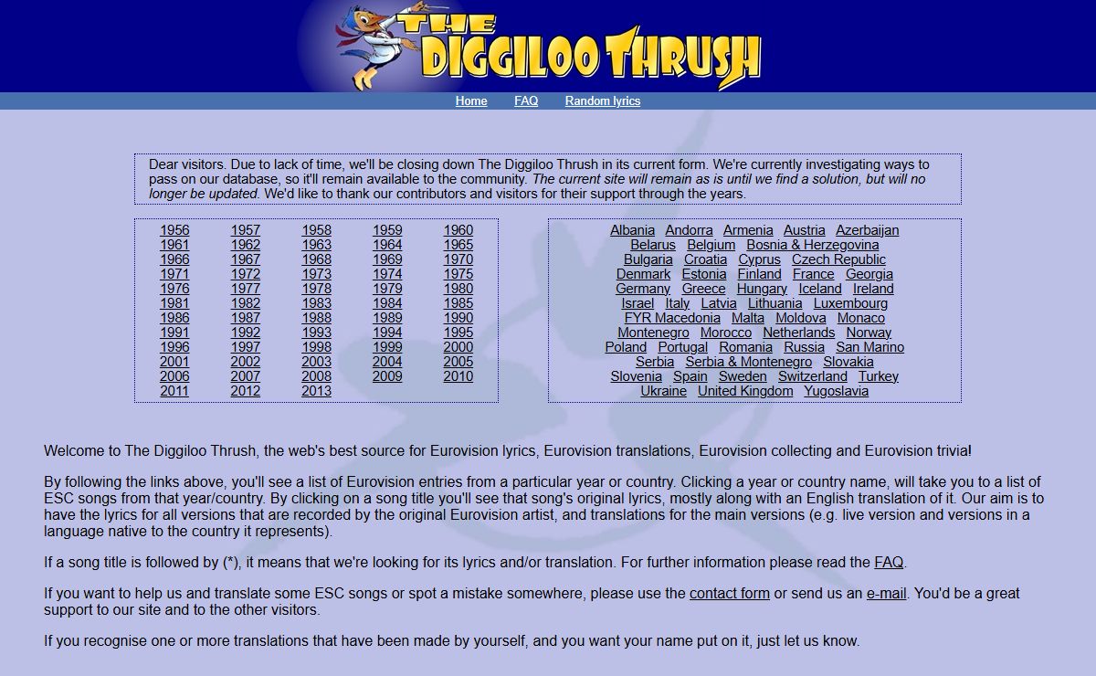 Diggiloo Thrush