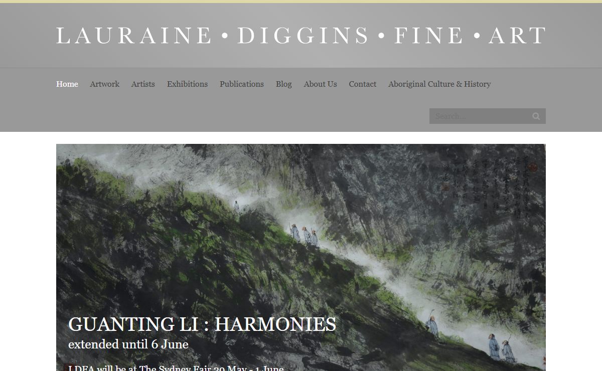 Lauraine Diggins Fine Art – Australian fine art and photography collection, artwork restoration, conservation and valuation