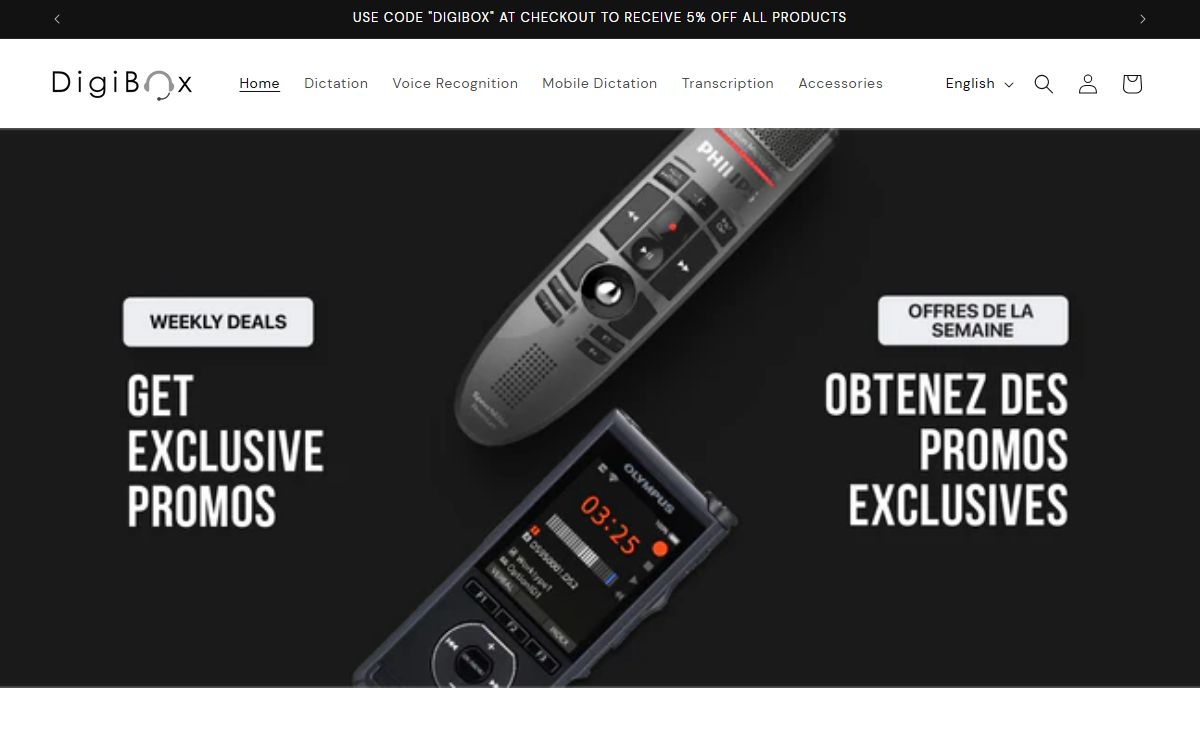 DigiBox - Dictation, Voice Recognition and Transcription Solutions – DigiBox.ca