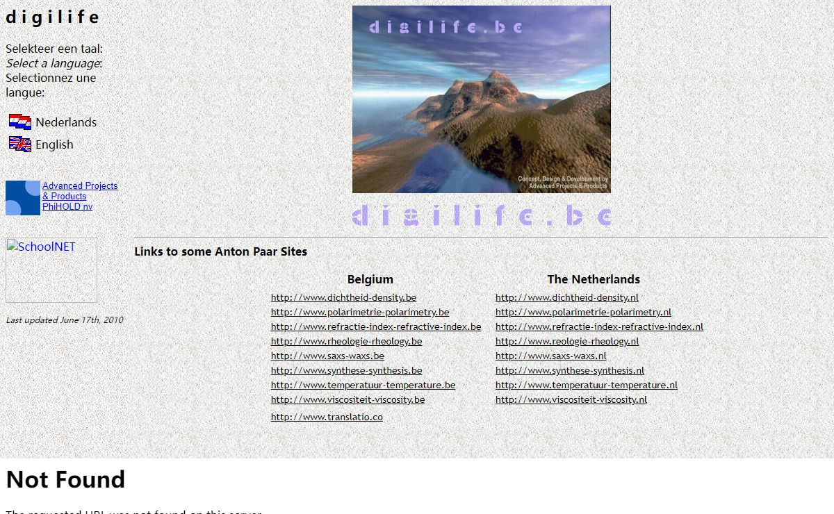 d i g i l i f e . b e - Web Sites