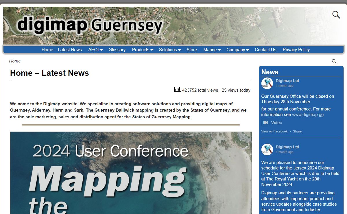 digimap.gg – Digital Mapping for the Bailiwick of Guernsey