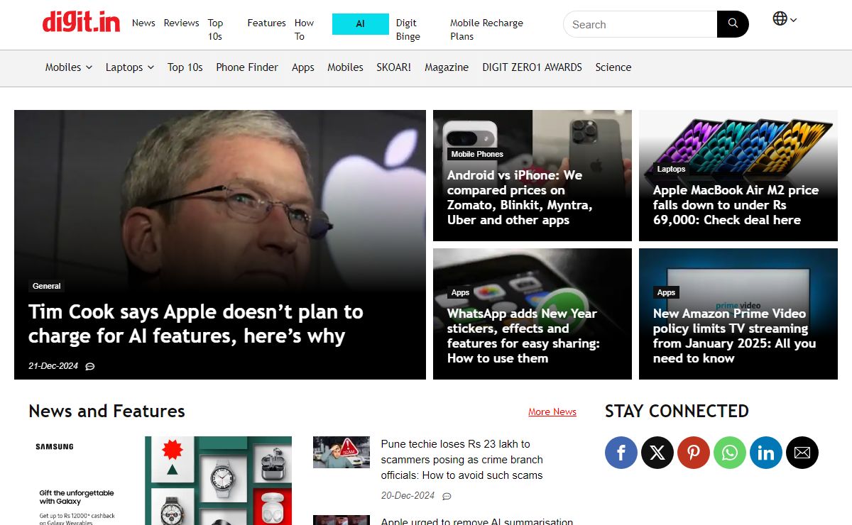 Digit: Technology Advice, Product Reviews, Latest News | Digit
