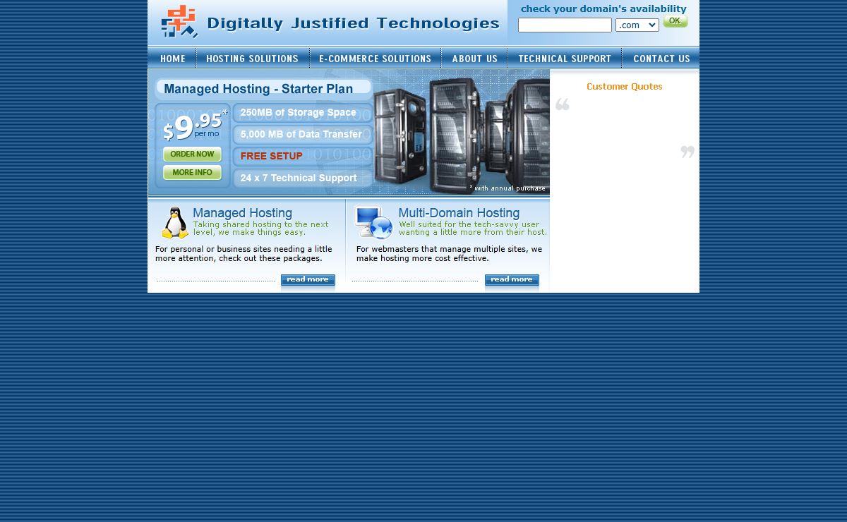 Digitally Justified Technologies Inc.