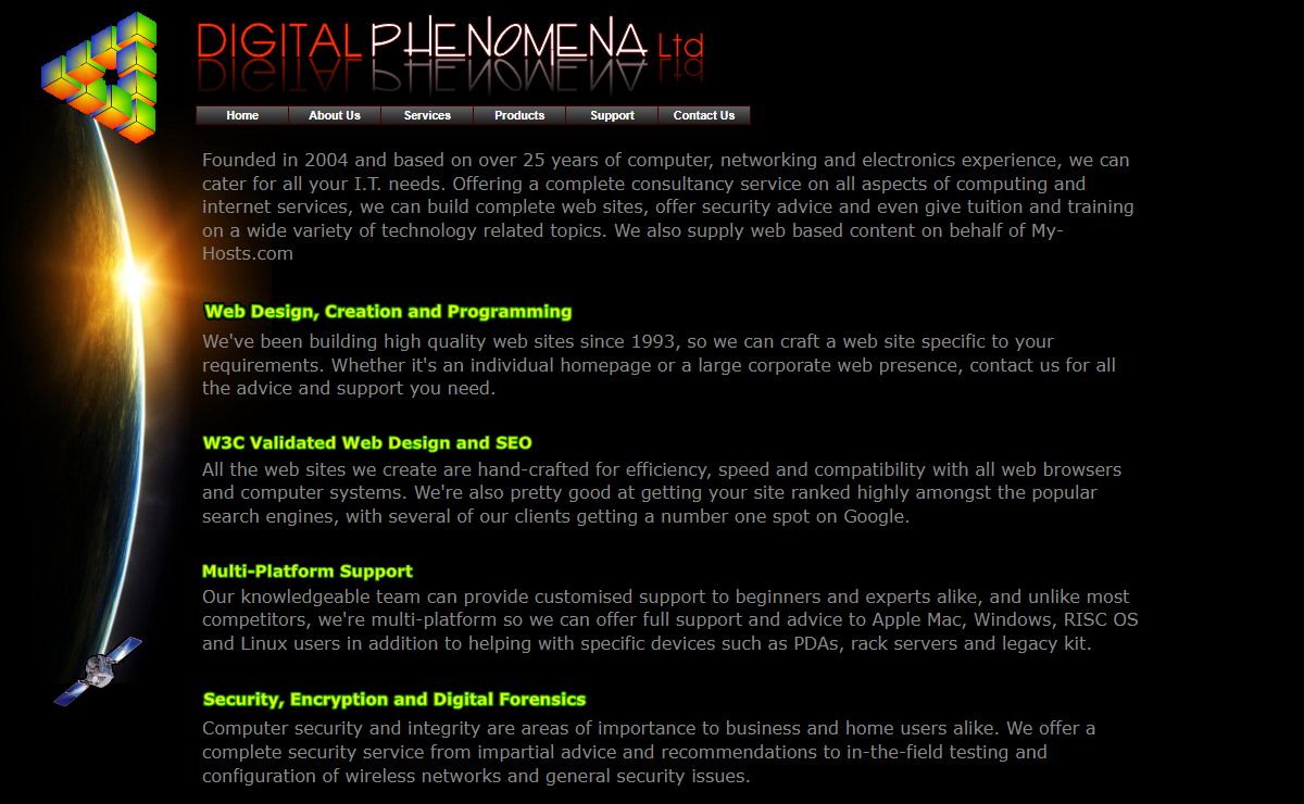 Web Design, Programming and Consultancy
