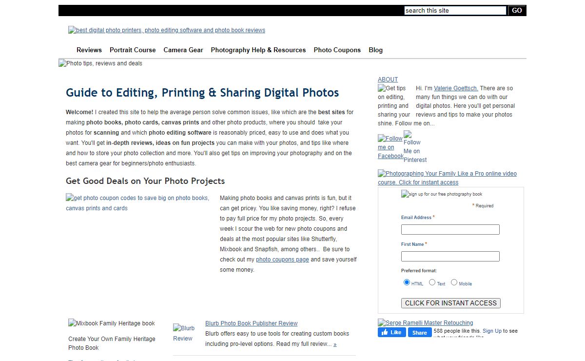Digital Photo Printing | Editing Software Reviews
