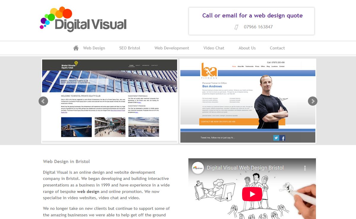 WEB DESIGN BRISTOL - Website design and video chat specialists