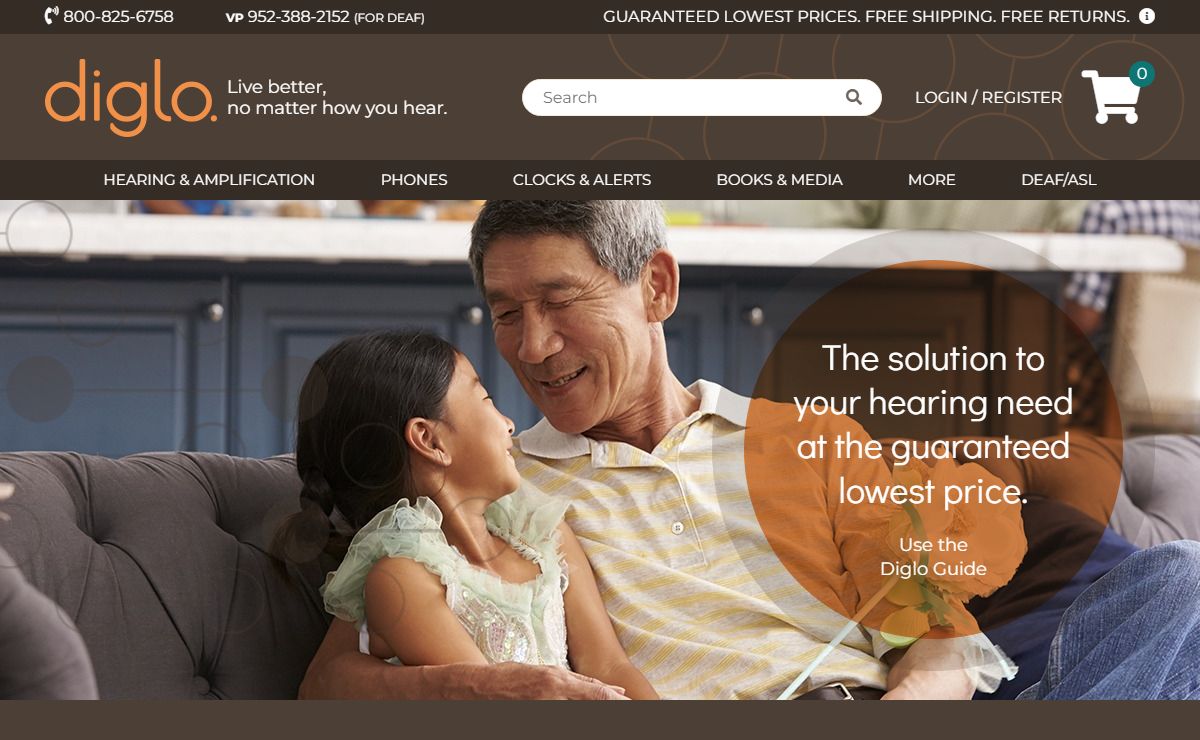 Diglo | Hearing Loss & Deaf Products | Harris Communications