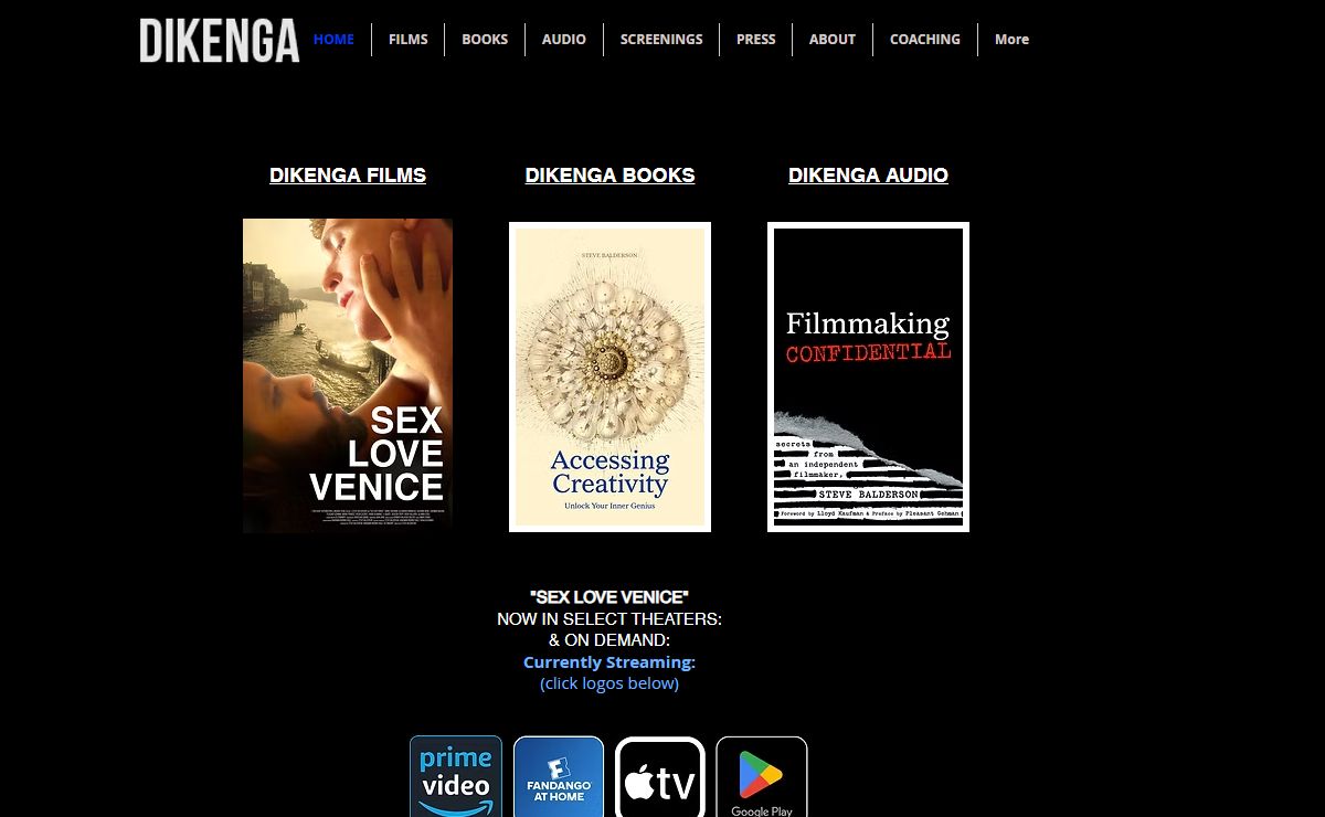 DIKENGA FILMS | Independent Movies & TV from Director Steve Balderson