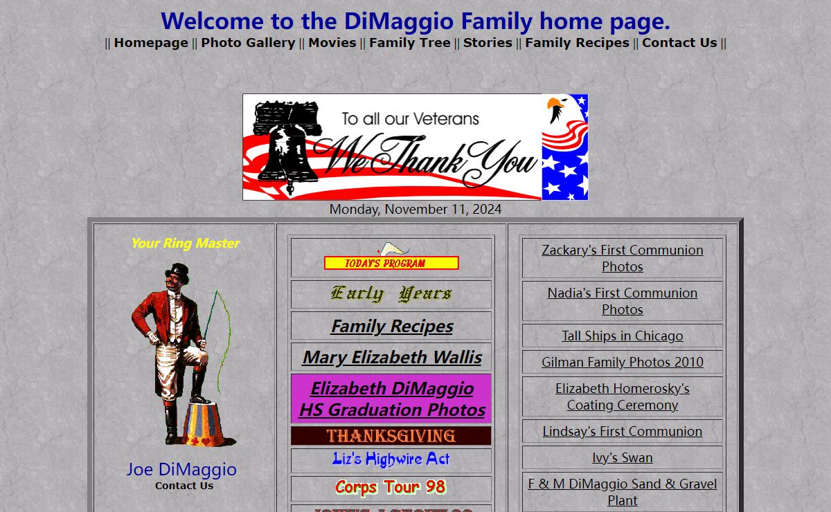 The DiMaggio Family