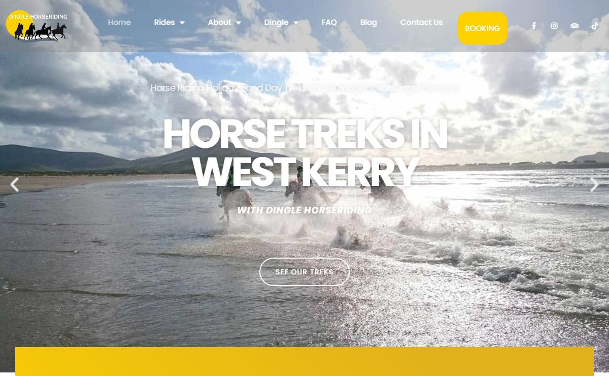 Horse Riding Holidays & Day Treks in Dingle, Ireland on The Wild Atalantic Way
