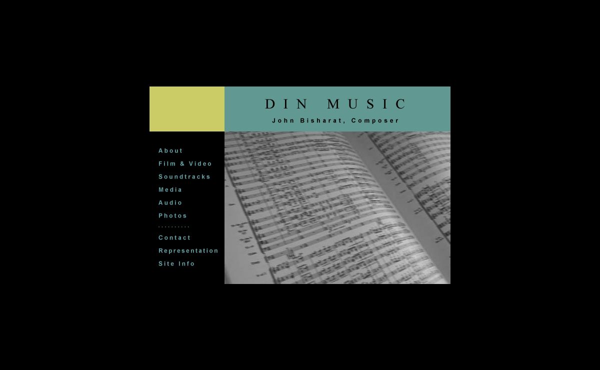 Din Music / John Bisharat, composer Welcome!