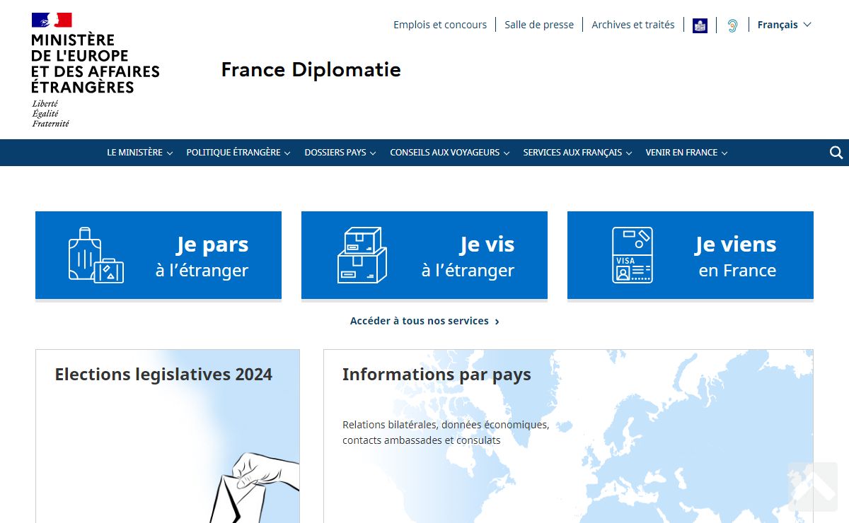 France Diplomatie - Ministère de l'Europe et des Affaires étrangères