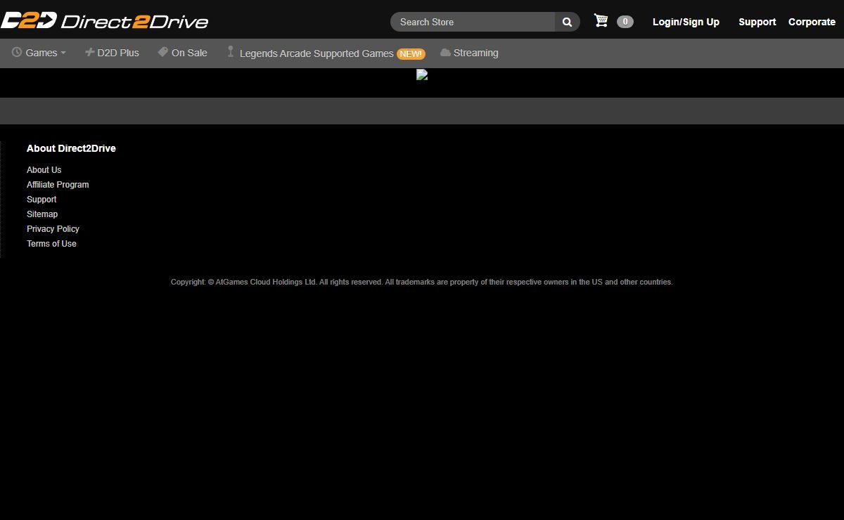 Error - Direct2Drive